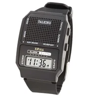 

Talking watch.Black Simple Cheap Popular Multi-Language High Quality Digital Talking Watch For Blind People