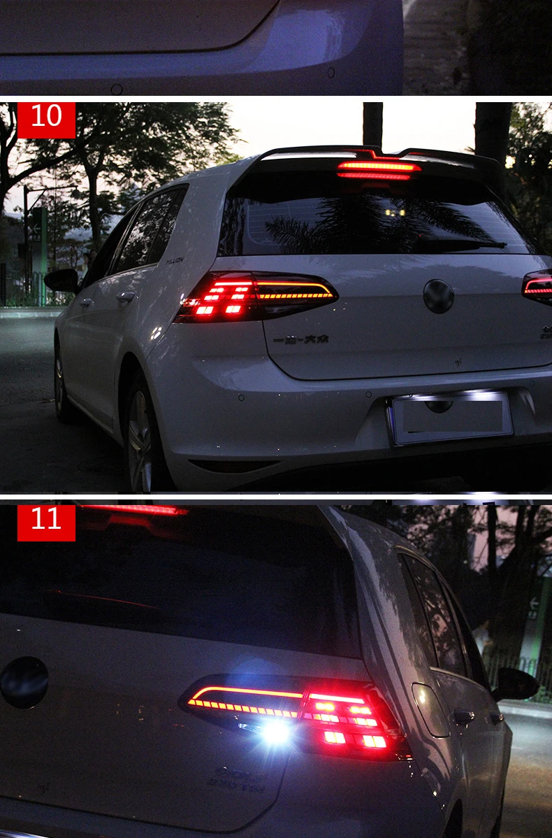 Golf7.5 Mk7.5 Led Tail Rear Lights For Volkswagen Golf 7 Mk7 Golf7 All