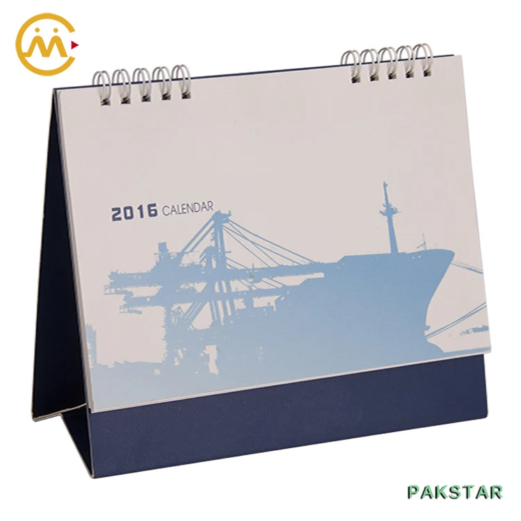 Simple fancy innovative flip over desk calendar