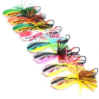 

TAKEDO high quality KLWB 50mm 9.5g topwater hard bass bait snakehead ABS plastic hard frog lures fishing bass lure