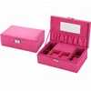Luxury Gift Packaging Case Rings Velvet Jewelry Box for Earring