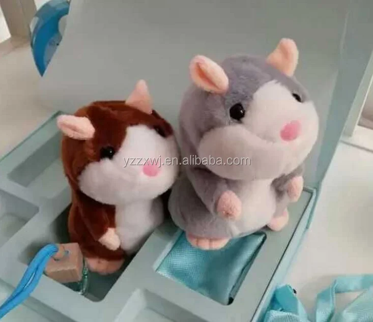 talking hamster cat toy