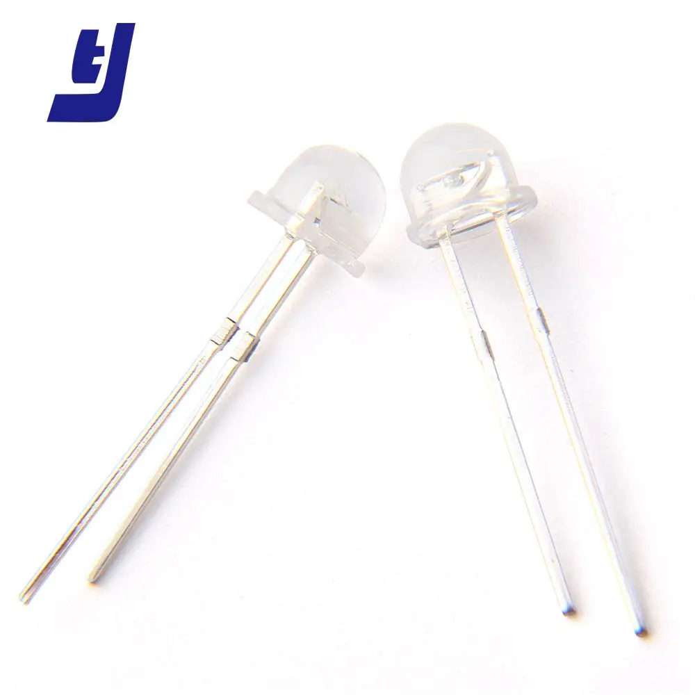 10PCS F5 Piranha 5mm LED Rot Super Bright Light Emitting Diode Round Head