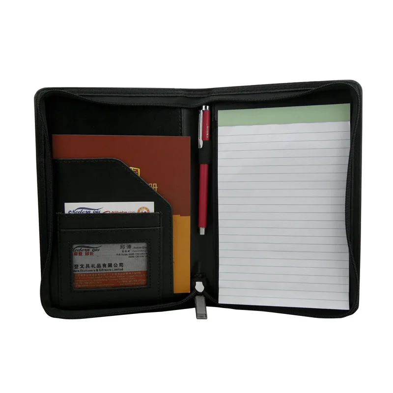 

ModernQiu Factory direct sale A5 PU Leather Cardboard Folder