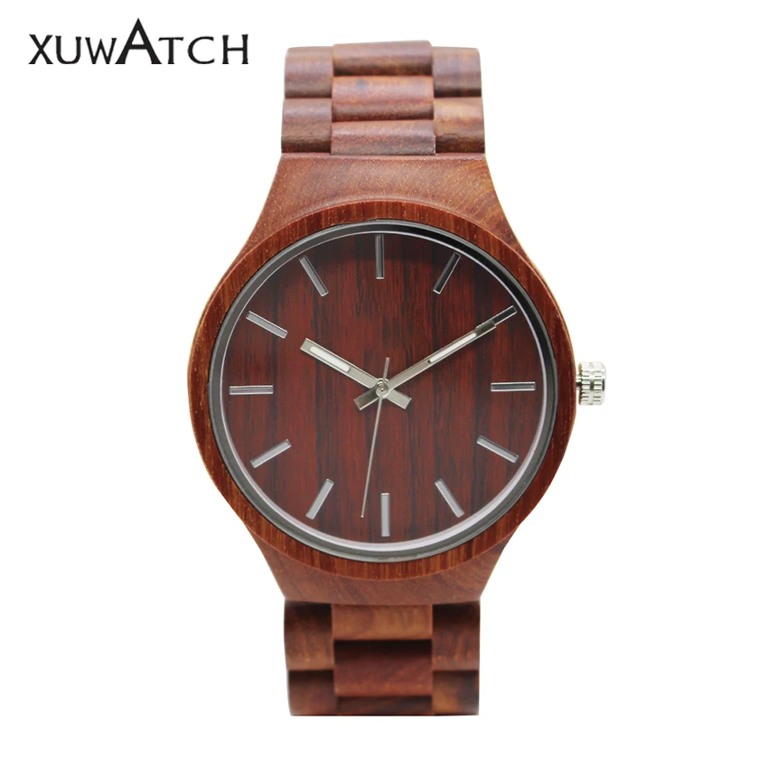

Custom Japan Quartz Unisex Wooden Wrist Watch, Customized