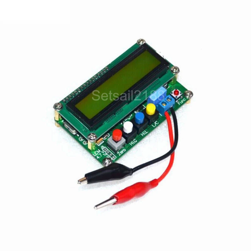 LC100-A Digital LCD High Precision Inductance Capacitance L/C Meter Capacitor Test Mini USB Interface 