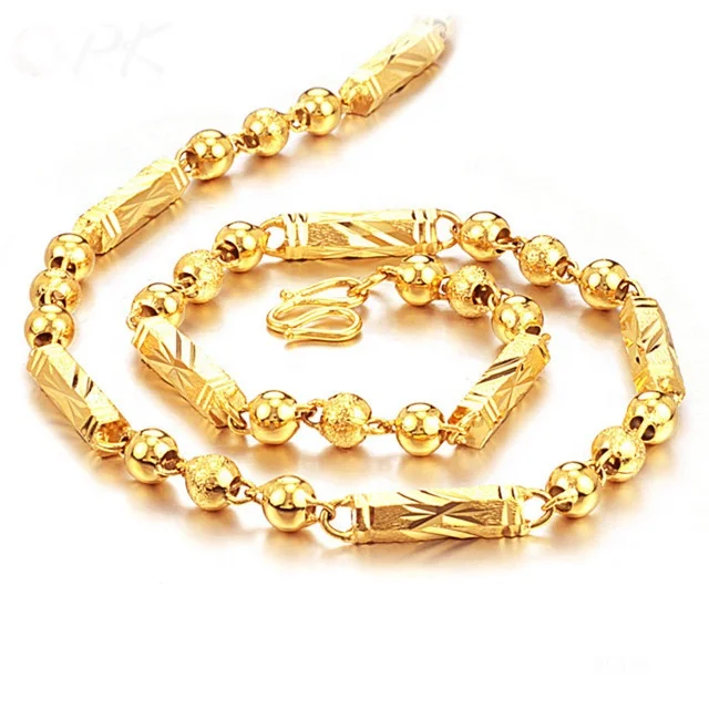 

Thick Necklace Chain Plated 18k Gold New Gold Chain Design For Men