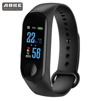 

2020 New Cheapest Smart band health sports bracelet M3 with Heart rate monitor fitness tracker M3 smart band