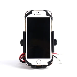 DC12V Waterproof Wireless Charger Mobile Accessories , Motorcycle Phone Holder Charger
