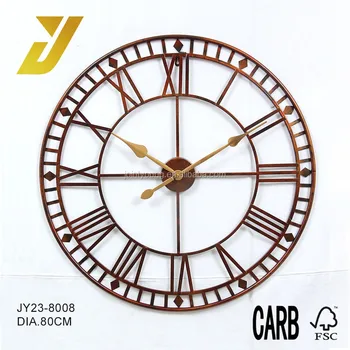 large outdoor clocks for walls