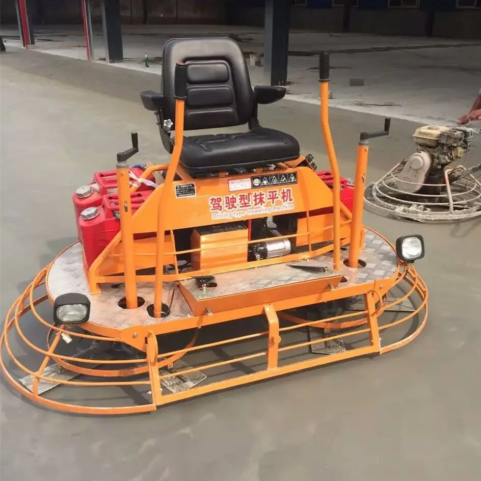 price for ride on concrete power trowel machine