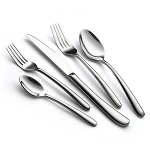 Image of Jieyang factory 2019 trending products table knives stainless steel flatware 20-piece set