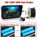 30m 720P Professional Underwater Ice Fishing Camera Night Vision Fish Finder 6 Infrared LED 4 3