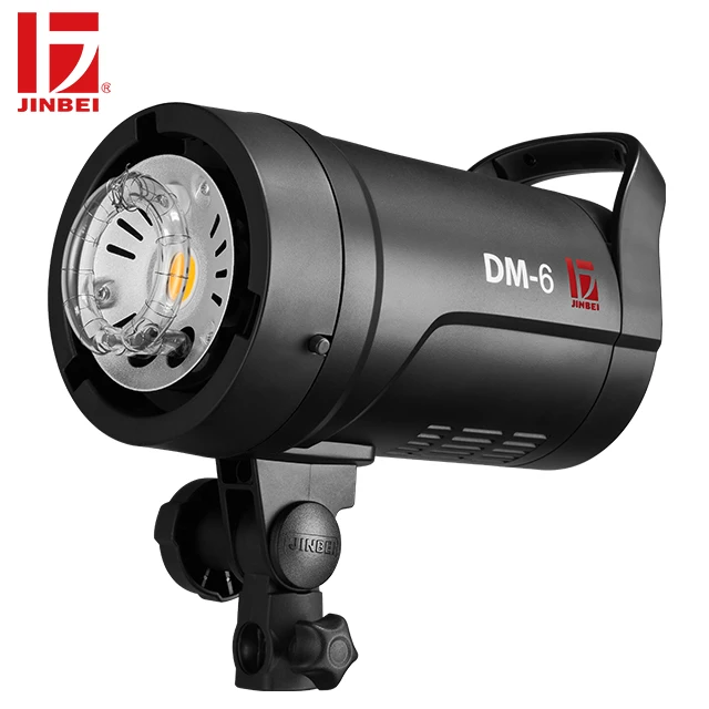 

JINBEI DM-6 600W Portable Photographic Studio Flash 90-265V Wide Voltage for Portrait Photography(16 Channels * 10 Groups)