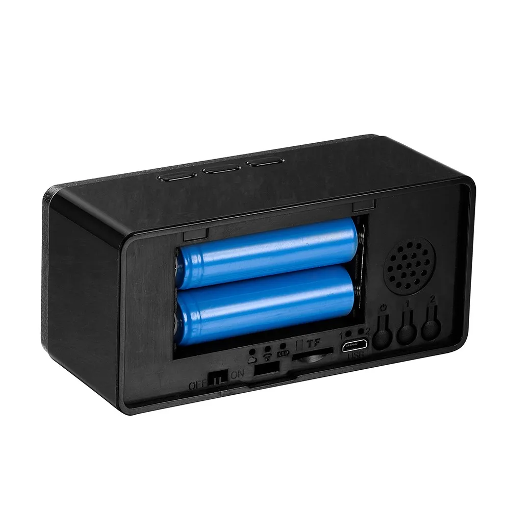 全高清隐形浴室隐藏相机桌子时钟相机