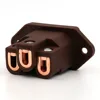 Hi-Fi Pure Copper AC Power Jack Plug Socket Audio Grade IEC Inlet Socket