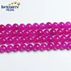 6-12mm natural dark and light rose red uruguay agate