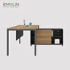 High quality wooden MFC rectangular office furniture executive desk