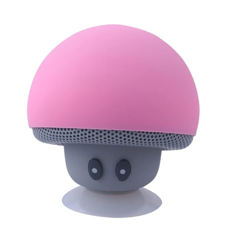 Portable Mini Mushroom Wireless Bluetooth Speaker Waterproof Shower Stereo Subwoofer Music Player