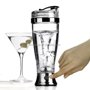 Image of 16oz bpa free electronic shaker bottle vortex mixer protein tumbler bottle