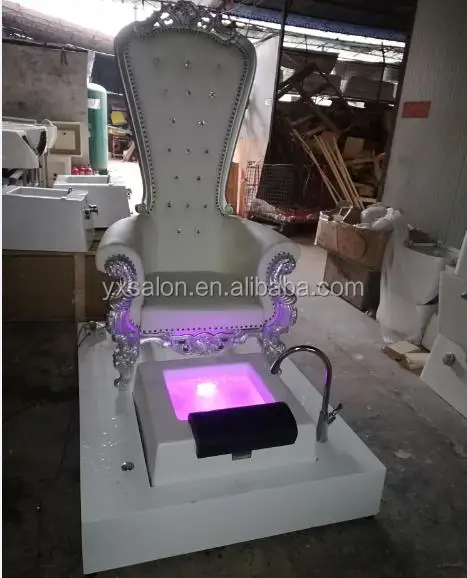 
2019 New Style 5 Years Warranty Hot Sale Top Luxuary White Spa Chair Pedicure Chair With Sink  (60731946405)