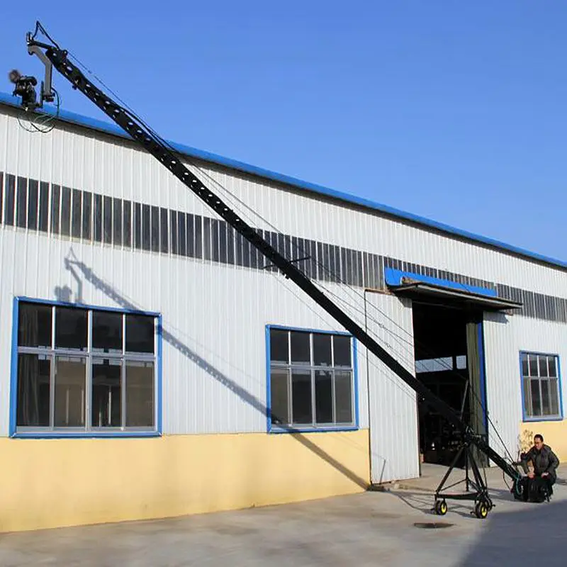 Professional Motorized Head Octagonal Camera Video Jimmy Jib Crane For Sale