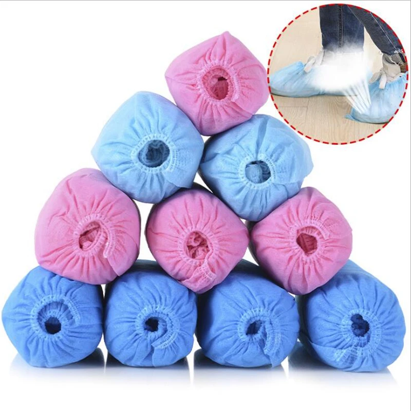 
Universal Size Men Women Slipcover Home Indoor Cleaning Overshoes Disposable Shoe Covers 