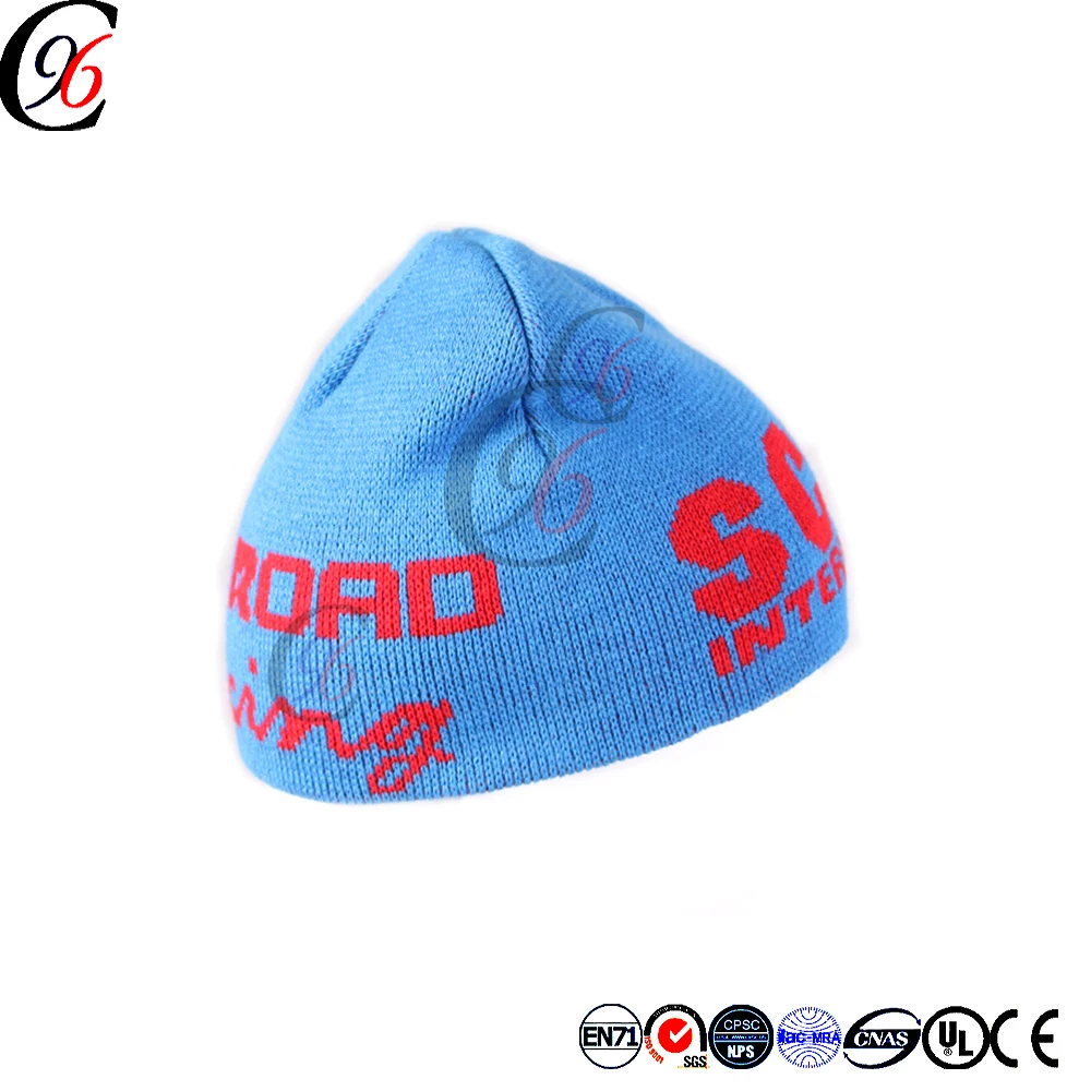 Chengxing wholesale characteristic crochet patternstocking knitted beanie hat