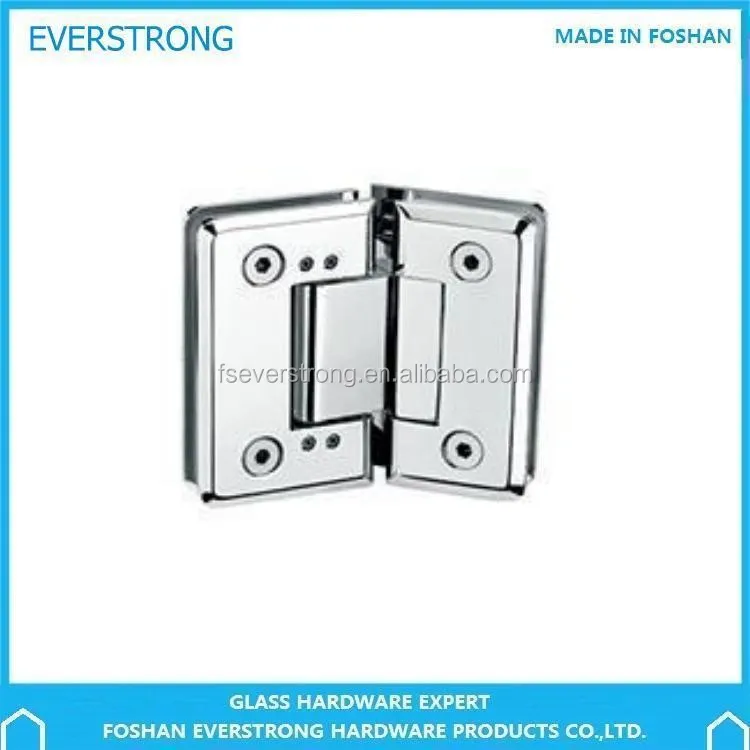 Everstrong Glass Door Hinge A104 Brass 180 Degree Adjust Shower Door