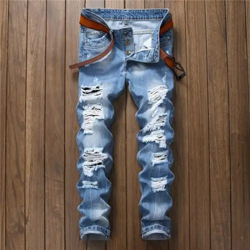 

Wholesale Men jeans with sexy unique comfort d jeans 100% cotton