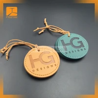 

Custom Wholesale Embossed Full Leather Hang Tag