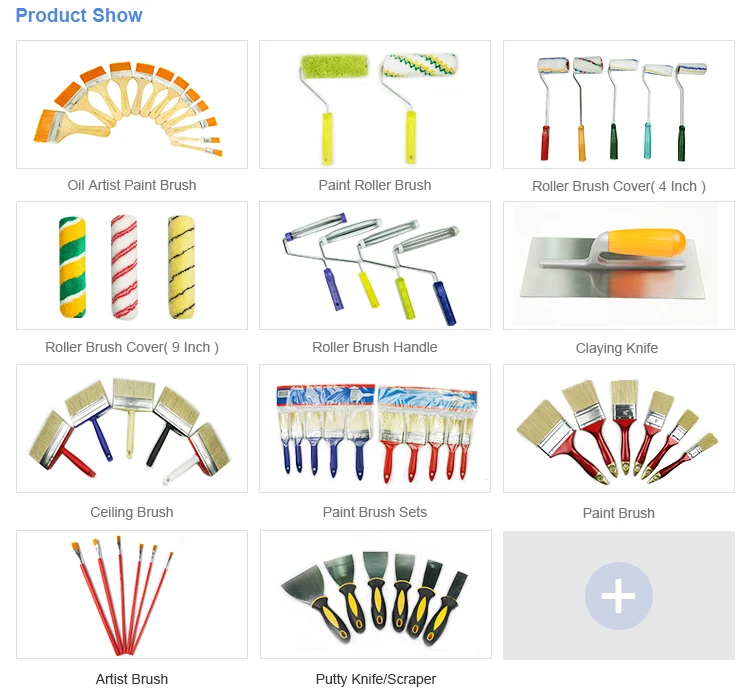 Custom Size Different Kind Models Paint Roller Brush With Best Price