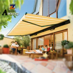 wood awning