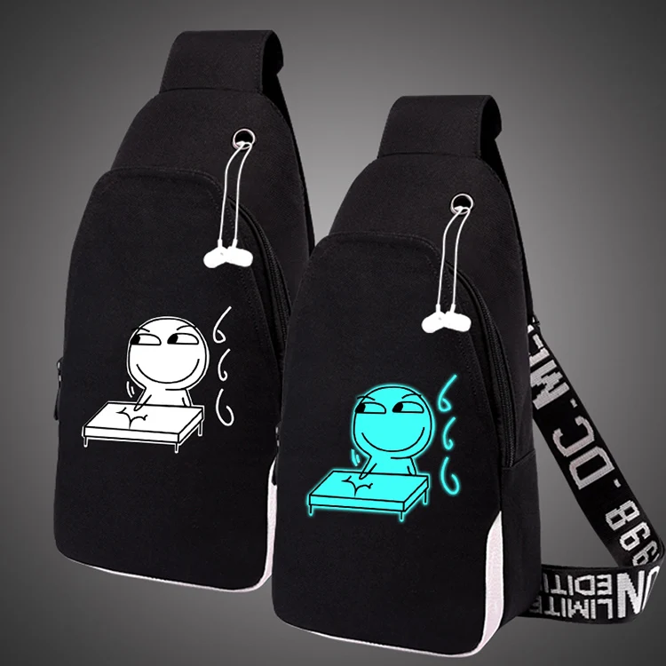 
China Supplier sale Cartoon Men Chest Pack sling chest bags 