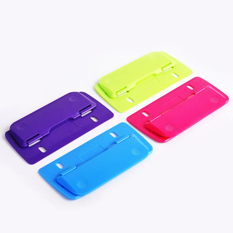 2 Holes Plastic Punch Stationery Desktop Office Paper Hole Punch Buy
