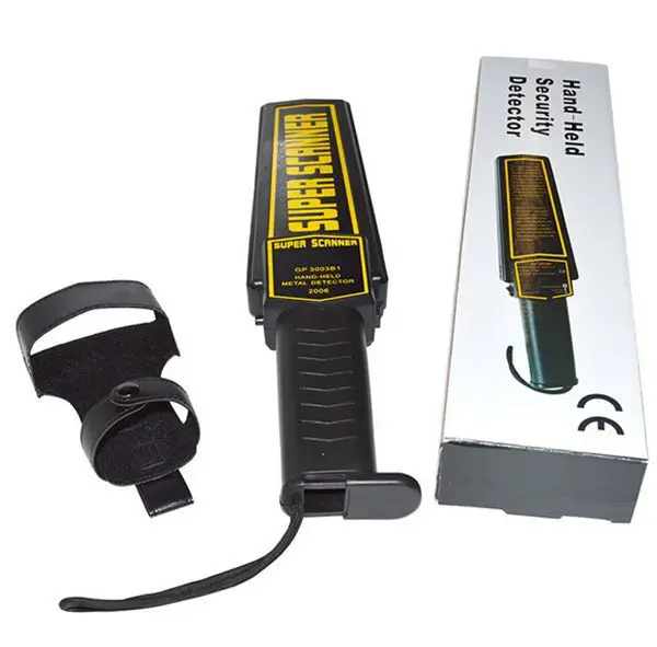 wholesale GP-3003B1 hand held metal detector with vibration and flash at cheap price