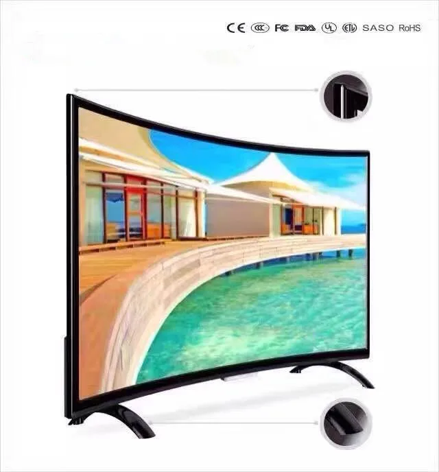

Best price 50 inch led tv curved TV resolution smart tv