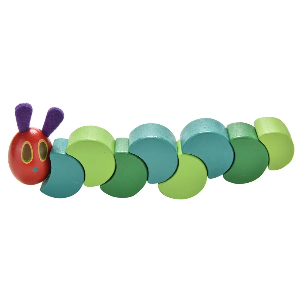 wooden hungry caterpillar toy