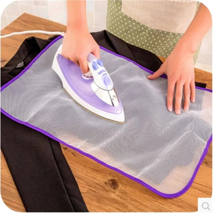 

Protective Press Mesh Ironing Cloth Guard Protect Delicate Garment Clothes, Multi