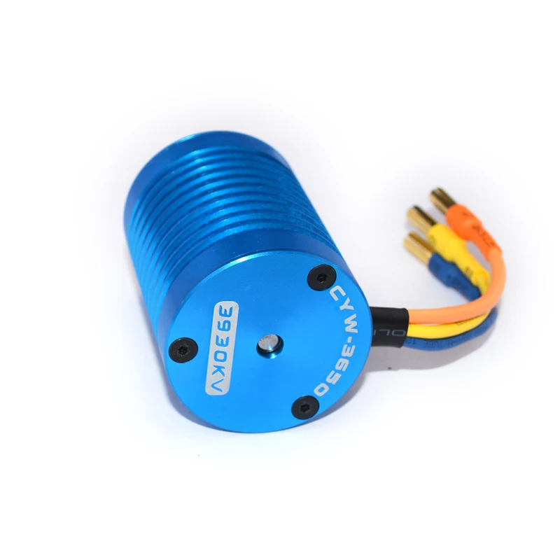 Manufactory F540 3650 sensorless dc motor 4 Poles Inrunner dc motor with slot can for 1:10 rc cars