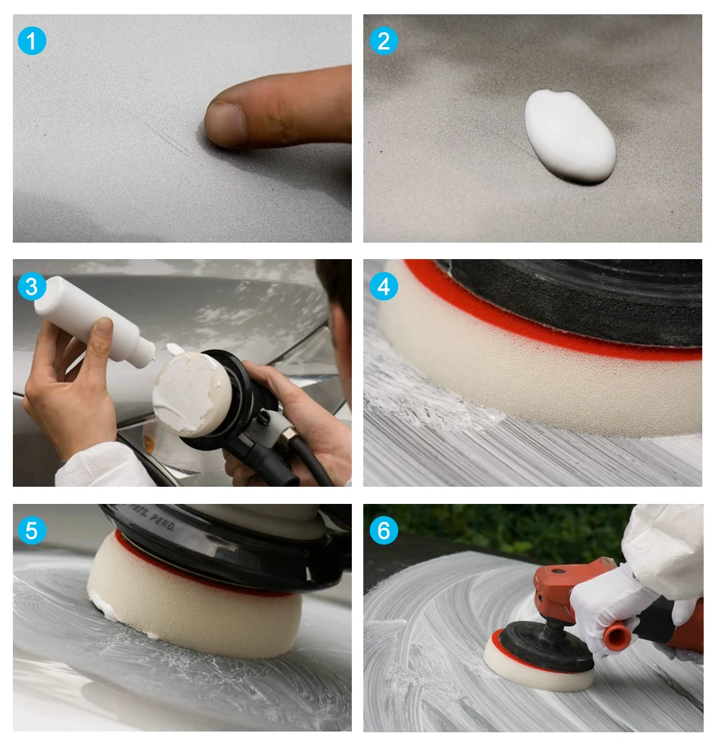 3inch Foam Car Buffing And Polishing Pad Buy Foam Padding,Foam