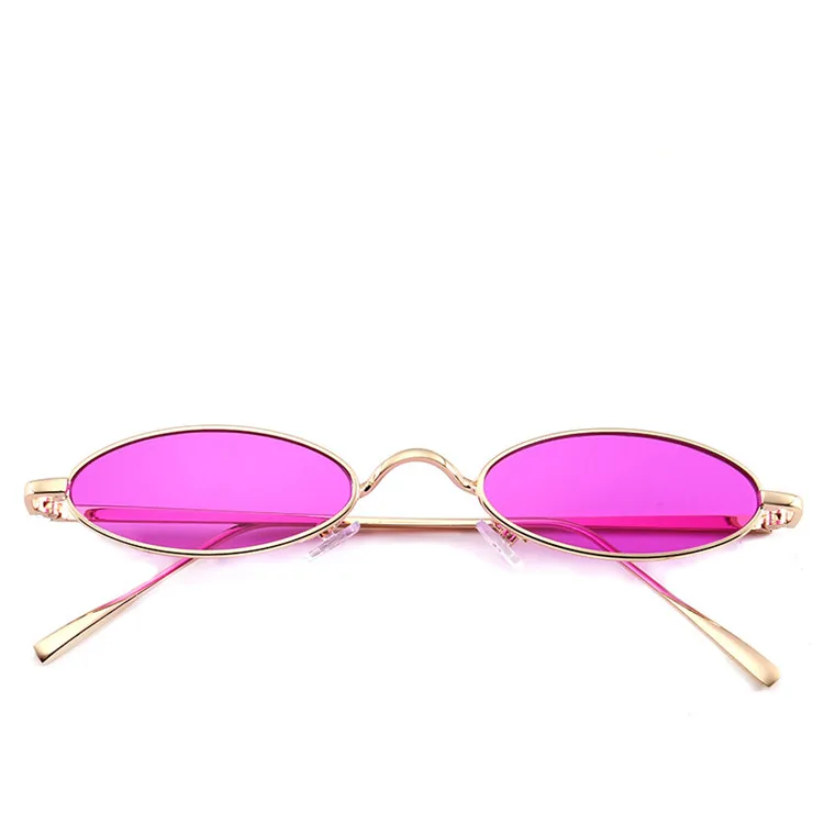 

Best Sale 12 Colors Stocks Buy Mini Frames Small Oval Sunglass 2018, Mix color or custom colors