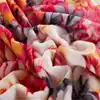 Single layer two sides brushed super soft flannel fleece blanket for your home