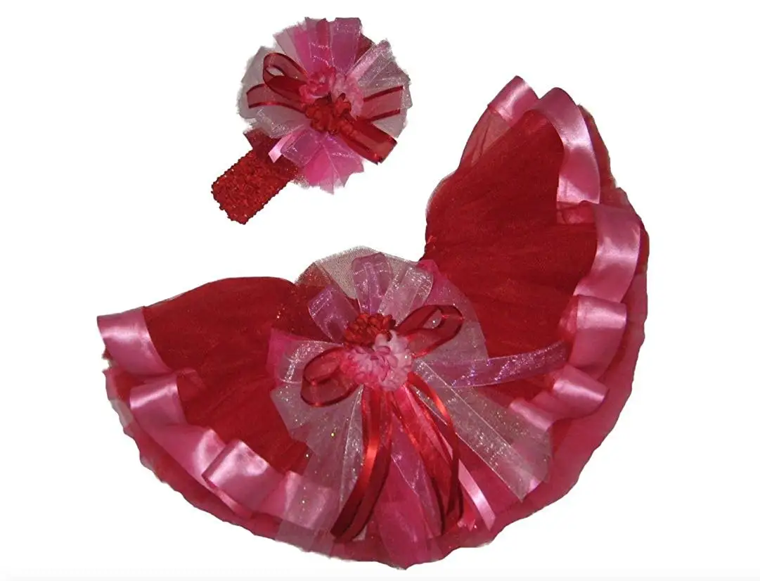 Southern Wrag Company USA 4th Of July Red Tutu Set Infant Made In America Design