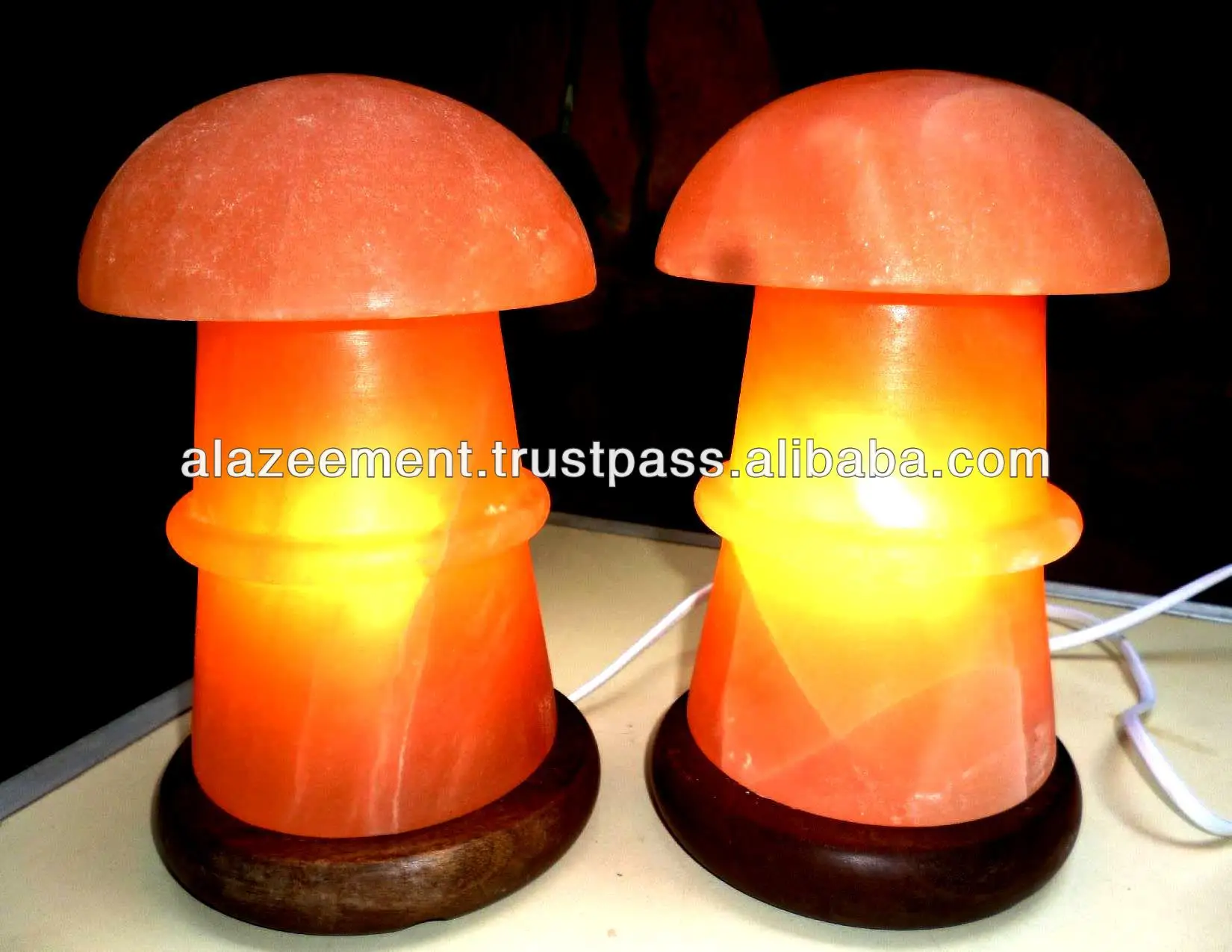 Antico disegno di alta qualità forma di fungo lampade di sale ... Disegno Lampade Artigianali