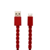 Stable Network Plastic PVC with Nylon braided Micro Cable Fast Charging Cable For Android Smartphone Durable Data Transfer