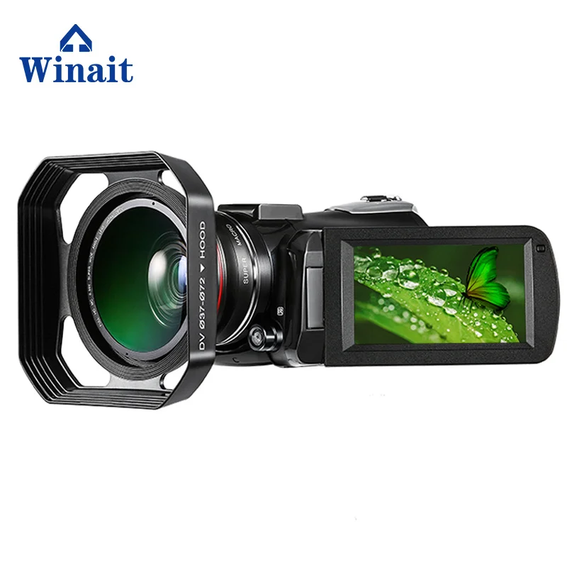 

HDV-AC3 professional Anti-shake continuousshot 3 photos camcorder video camera 3.0 LCD touch TFT screen digital video camera