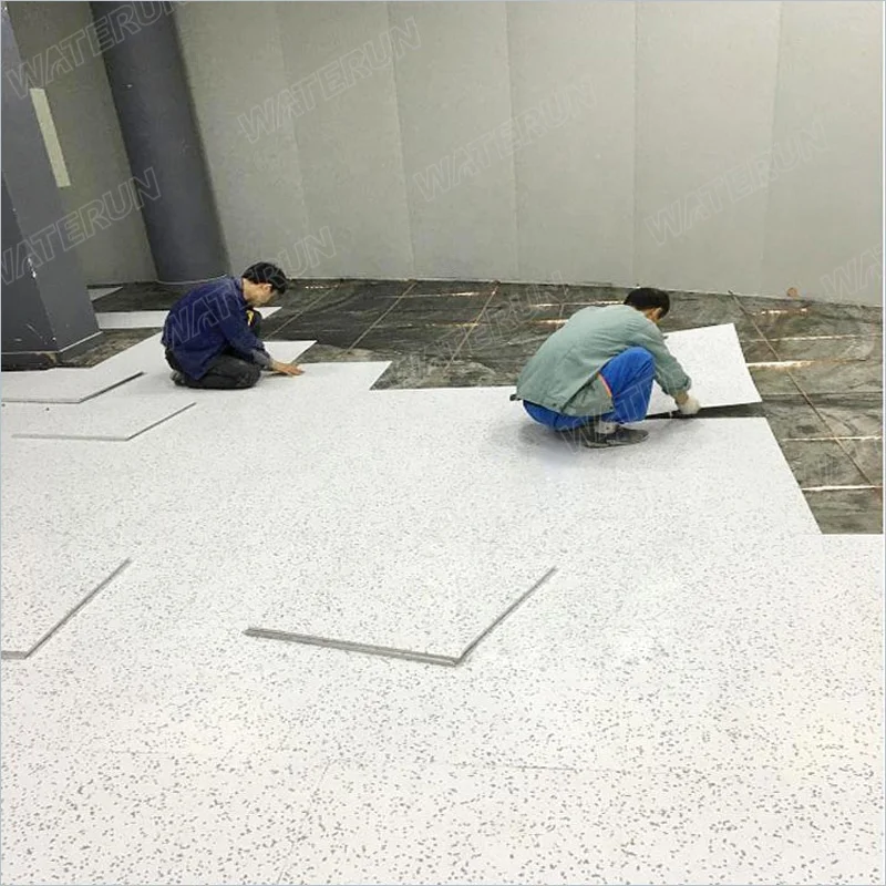 
hot selling ESD PVC tiles conductive flooring tile supplier andeasy to celan 