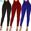 HFS1913B New Trendy Sexy Ladies Tight Pants With Bowtie