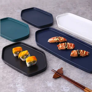 Image of Japanese Frosted Creative Sushi Plate